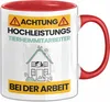 Tierheimmitarbeiter Tasse Geschenk Lustiger Spruch Produktbild-Vorschau 1
