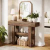 Tribesigns 105 cm Farmhouse-Konsolentisch, 2-stufiger Produktbild-Vorschau 4
