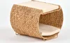 Katzen-Höhle / Katzen-Tunnel / Katzen-Liege Wasserhyazinthe Korb mit zwei Liegeflächen - zum Stellen Produktbild-Vorschau