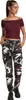 Urban Classics Ladies - Off Shoulder Rib Top red wine - M Produktbild-Vorschau 5