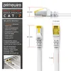Primewire Kabel LAN CAT.7, RJ-45 (Ethernet), CAT 7 płaska Podgląd zdjęcia produktu 2