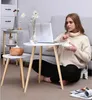 SONGMICS Okrągły stolik boczny, 2 nowoczesne stoliki Podgląd zdjęcia produktu 6