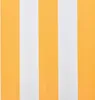 vidaXL Toile de store Orange & Blanc 500x300 cm Voir les images du produit 7