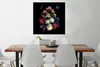 MuchoWow® Poster Blumen - Schmetterling - Stilleben 75x75 Produktbild-Vorschau 2