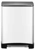 EKO - E-Cube Recycling Treteimer 28+18 Liter - Stainless Produktbild-Vorschau 3