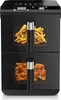 Arendo Airfryer XXL Dual Zone, Heißluftfritteuse, Produktbild-Vorschau 1