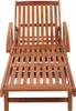 vidaXL Bains de soleil 2 pcs. avec table acacia massif Voir les images du produit 1