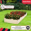 KOTARBAU® hlboký záhonový kvetinový box z dreva Náhľad obrázku produktu 4
