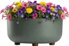HowHomely | Vasi da fiori con piedini - Vasi per piante - Anteprima dell’immagine prodotto 7