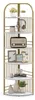 COSTWAY Scaffale angolare a 6 ripiani, scaffale aperto con Anteprima dell’immagine prodotto 1