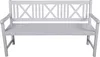 Garden Pleasure Gartenbank MALMÖ 3-Sitzer B 154 x T 59 x H Produktbild-Vorschau 4