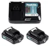 Zestaw Makita Power Source Kit 12V z 2x akumulatorem Podgląd zdjęcia produktu 4
