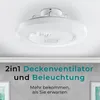 Noaton® Deckenventilator mit Beleuchtung 12058W Triton, Produktbild-Vorschau 2