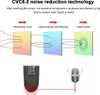 Diagram illustrating noise reduction technology and a Bluetooth adapter. Produktbild-Vorschau