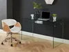 Schreibtisch mit 1 Ablage - Glas - STILEOS Produktbild-Vorschau 2