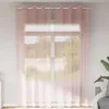 Möbel Voile Vorhänge mit Ösen 2 Stk. Hellrosa 140x300 cm Produktbild-Vorschau 1