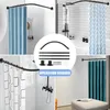 Dehnbare Edelstahl L-Form Badewanne Ecke Produktbild-Vorschau 8