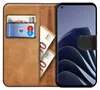 A book-style phone case for a OnePlus Nord 2T 5G, showing cards and banknotes inside. Náhled obrázku produktu