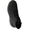 A top-down view of a black boot. Produktbild-Vorschau