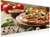 Küchenrückwand Spritzschutz Glas mit Motiv Pizza im Produktbild-Vorschau 1