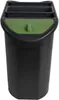 EXACOMPTA Papierkorb TOPLINE 26 Liter schwarz/anthrazit Produktbild-Vorschau 2