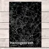 Mr. & Mrs. Panda Ansichtskarte Herzogenrath - Geschenk, Produktbild-Vorschau 2