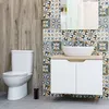 2 x WC-Garnitur Keramik im Set, WC-Bürstenhalter mit Produktbild-Vorschau 3
