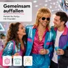 4 in 1 Vokuhila Set für Fasching & Karneval – mit Assi Produktbild-Vorschau 9
