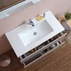 90cm Holzoptik-Badezimmermöbelset zur Wandmontage | Berlin Produktbild-Vorschau 4