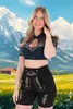 Steigenhöfer Marie Bluse mit Perle Grün 32 Produktbild-Vorschau 6