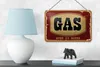Blechschild Hinweis 18x12cm GAS open 24 hours Produktbild-Vorschau 4