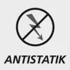 A symbol indicating antistatic properties with the word ANTISTATIK below it. Anteprima dell’immagine prodotto