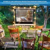 Pyle Beamer Rollo- Leinwand, 40 Zoll 81.3x61cm, 4:3 Produktbild-Vorschau 2
