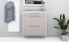 Hängeschuhschrank "Oliva2", weiß-cappuccino Produktbild-Vorschau 2