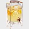 Getränkespender mit Zapfhahn und Ständer, 8 l Glas Produktbild-Vorschau 1
