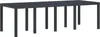 vidaXL Tavolo da giardino antracite 250 x 100 x 73 cm in Anteprima dell’immagine prodotto 3