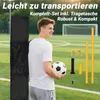 Jayseuw 6x Slalomstangen Fussball 1,5 m sprunghafte Produktbild-Vorschau 6
