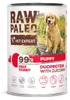 Mokra karma Raw Paleo Beef&Rabbit Puppy Can 400g Podgląd zdjęcia produktu 1