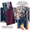 A collage of images showing a phone case and a phone screen with people celebrating. Produktbild-Vorschau