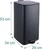 Relaxdays Mülleimer Küche, 30 l, Absenkautomatik, Produktbild-Vorschau 4