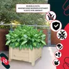KOTARBAU® Houten Plantenbak - Kiefernhout - 50 x 50 x 30 cm Productafbeelding-voorbeeld 10