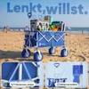 Sekey Bollerwagen Faltbar Luftreifen Groß Transportwagen Produktbild-Vorschau 6
