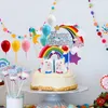 Décoration de gâteau licorne anniversaire, décoration de Voir les images du produit 5