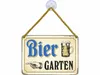Kulthänger Blechschild Biergarten KH 056 Produktbild-Vorschau 2