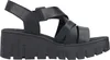 Rieker Damen Keilsandalette mit Plateau und gekreuzten Produktbild-Vorschau 5