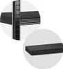 Metall-Lagerregal 180 x 90 x 40 cm Humberg HR-851 schwarz Produktbild-Vorschau 4