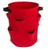 Erdbeer-Pflanzsack Filz 8 Pflanztaschen ca. 35 x 42 cm Produktbild-Vorschau 1