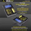 VC4 4-Kanal Li-Ion und NiMH LCD Schnellladegerät mit Produktbild-Vorschau 8