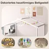 COSTWAY House postel s psacím stolem 90x200cm, dětská Náhled obrázku produktu 4