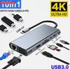 USB-C hub Ethernet multiportový adaptér pro MacBook Náhled obrázku produktu 2